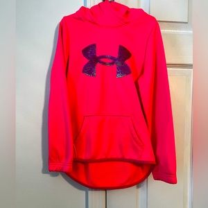*SOLD* Girls Under Armour Hoodie size YSM 8